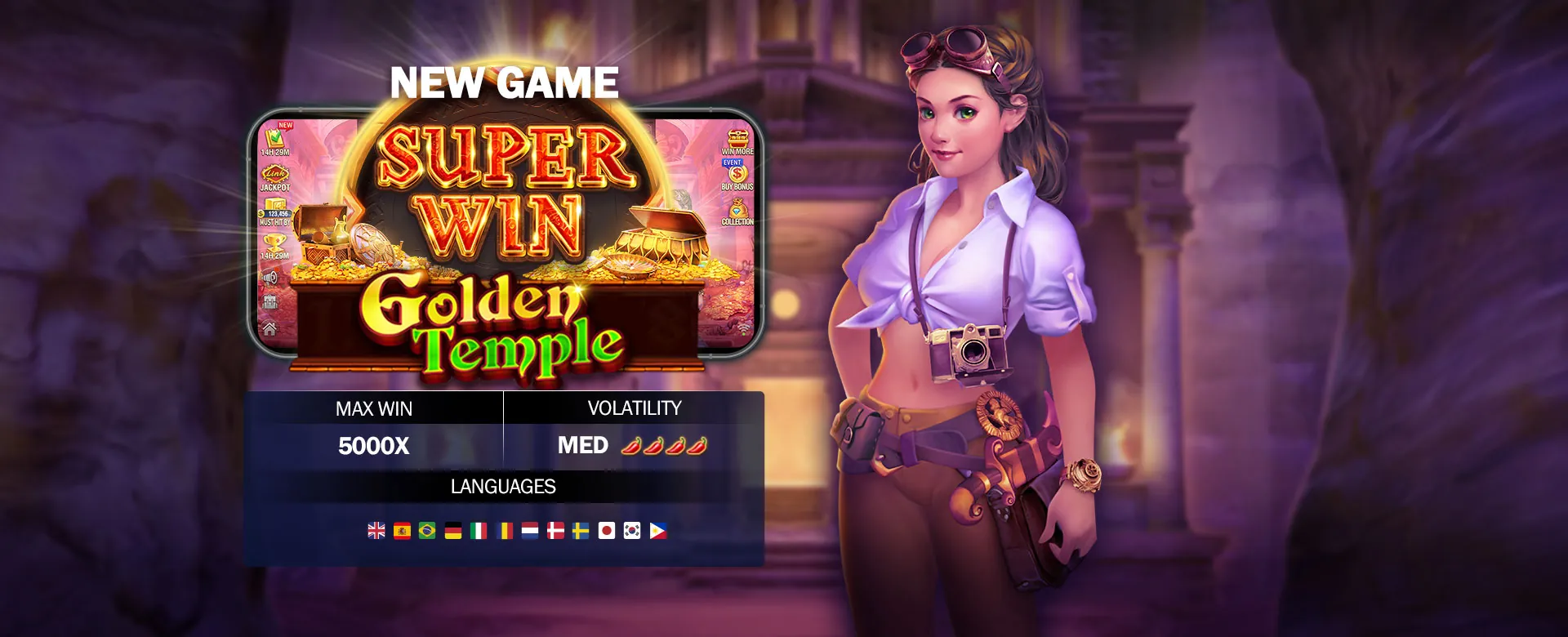 AAAJL Live Casino dealer table with golden accents